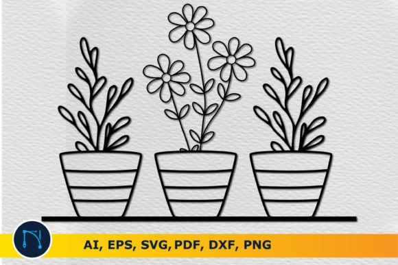 Download Potted Flowers SVG - Potted flowers Collection