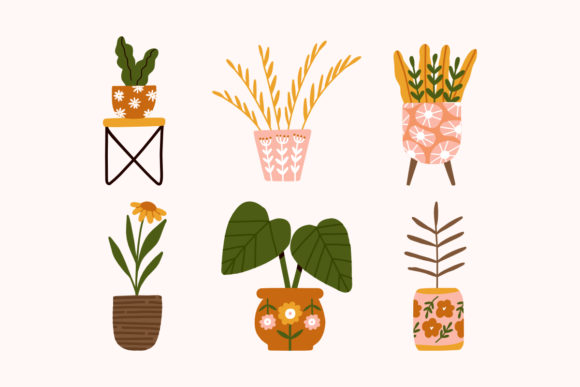 Download Trendy Home Hygge Potted Flowers Plants - Potted flowers Collection