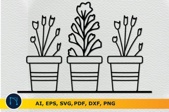 Download Potted Flowers SVG - Potted flowers Collection