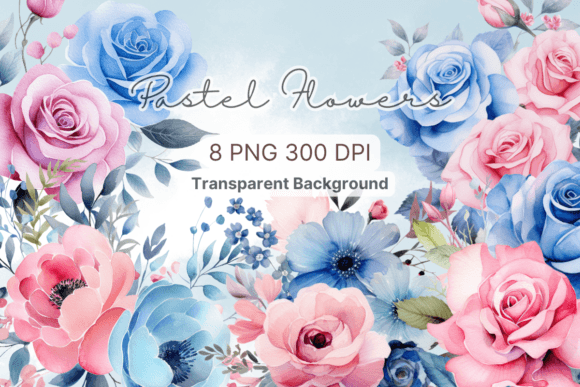 Download Watercolor Floral Clipart, Botanical PNG - Floral clipart Collection
