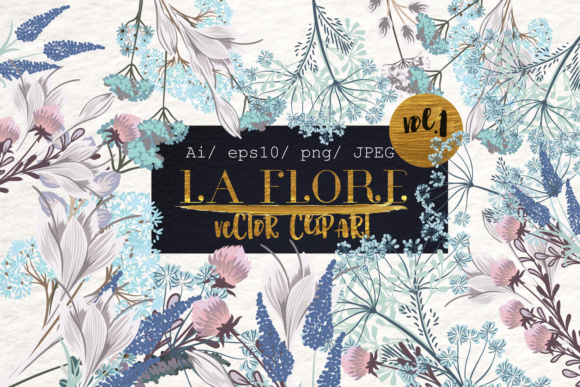 Download Flora Vector Floral Clipart - Floral clipart Collection
