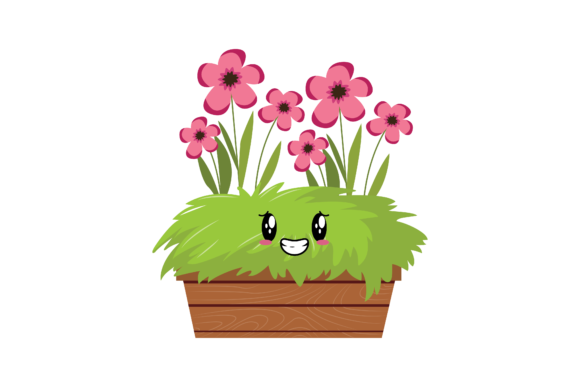 Download Spring Cute Kawaii Potted Flowers - Potted flowers Collection