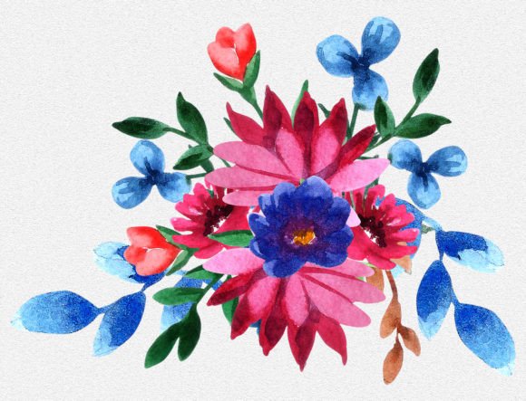 Download Blossoms Watercolor Floral Clipart PNG - Floral clipart Collection