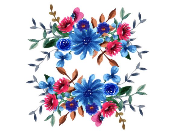 Download Watercolor Wreath PNG | Floral Clipart - Floral clipart Collection